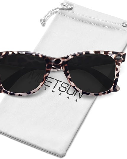 MEETSUN Polarized Sunglasses for Women Men Classic Retro Square Frame Driving Sun Glasses UV Protection