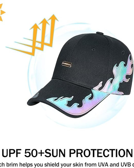 Trendy Unisex Graffiti Baseball Cap, Adjustable Cotton Baseball Cap for Men & Women, Athletic Streetwear Hat