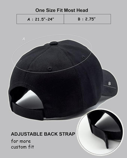 Utmost Structured Baseball Cap with Adjustable Closure - Performance Hat for Outdoor Activities