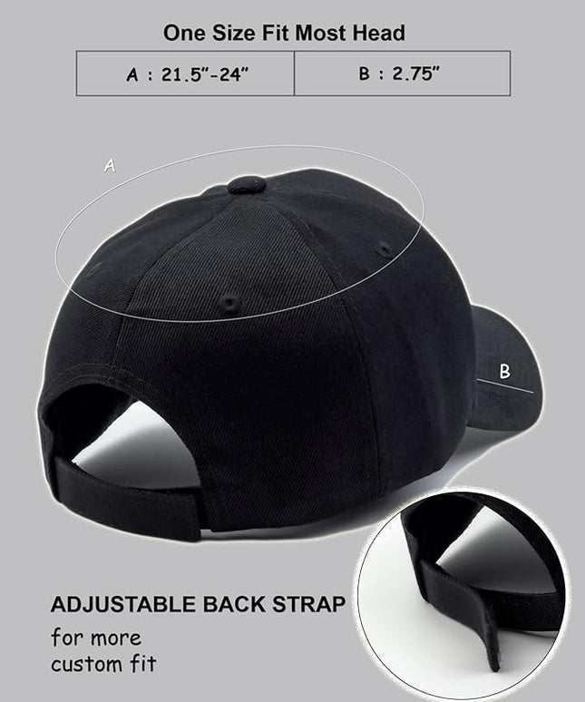 Utmost Structured Baseball Cap with Adjustable Closure - Performance Hat for Outdoor Activities