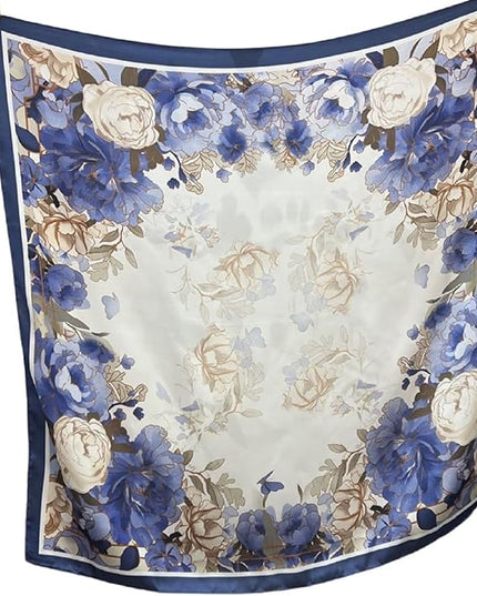 Headscarf Large Square Scarf 35" Fashion Scarves Silk Feeling Hair Wrapping Scarfs Hairscarf BA16