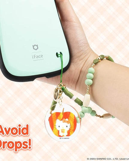 iFace Hello Kitty and Friends Beaded Wristlet Universal Phone Charm Strap - Cute Wrist Chain Lanyard Aesthetic Decor Strap for Cell Phone Camera Keys AirPods Keychains