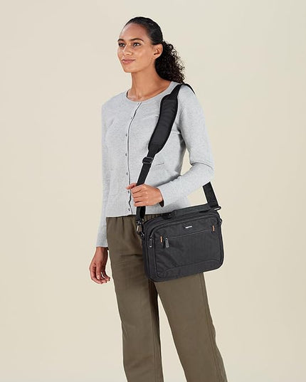 Amazon Basics Laptop Carrying Case Shoulder Strap, 1-pack, 11.6 inch, Black