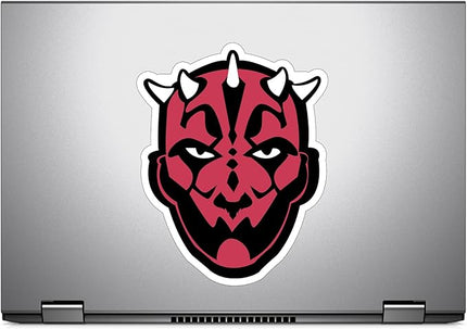 (1PC) Sith Dark Force Face Sticker for Phone Tablet Laptop Car Truck Window | 5" Sticker