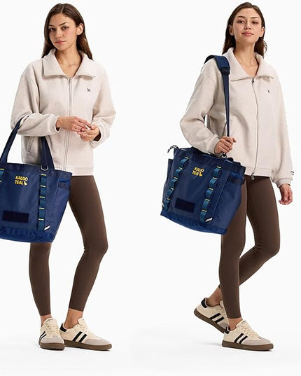 Utility Tote 15L, Over Shoulder & Crossbody Carry, Water Repellent, Full Zip, Laptop Sleeve