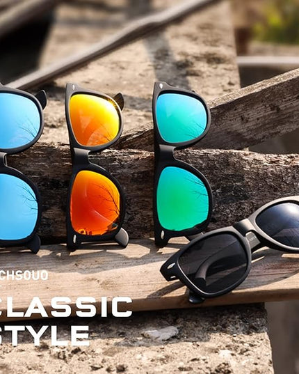 Polarized Sunglasses Womens Men - Sun glasses Fashion Trendy Driving Fishing UV Blocking UV400 Protection