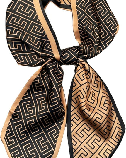 Purse Scarf For Handbags Head Scarves For Women's Hair Bags Scarfs Long Skinny Scarves Fashion Silky