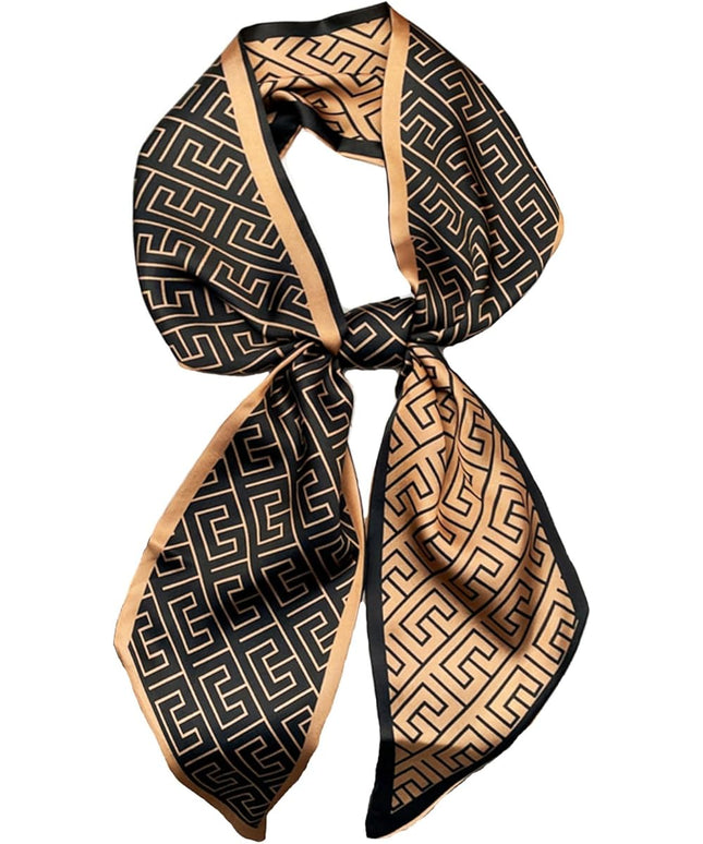 Purse Scarf For Handbags Head Scarves For Women's Hair Bags Scarfs Long Skinny Scarves Fashion Silky