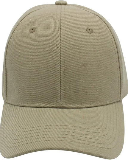 Top Level Baseball Cap Men Women - Classic Adjustable Plain Hat