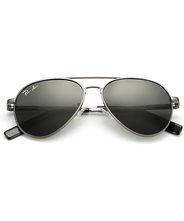 Pro Acme Classic Polarized Aviator Sunglasses 100% UV Protection, 52mm 58mm 63mm