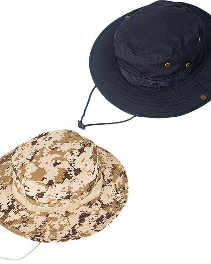 Sun Hats for Men Women Bucket Hat UPF 50+ Boonie Hat Foldable UV Protection Hiking Beach Fishing Summer Safari
