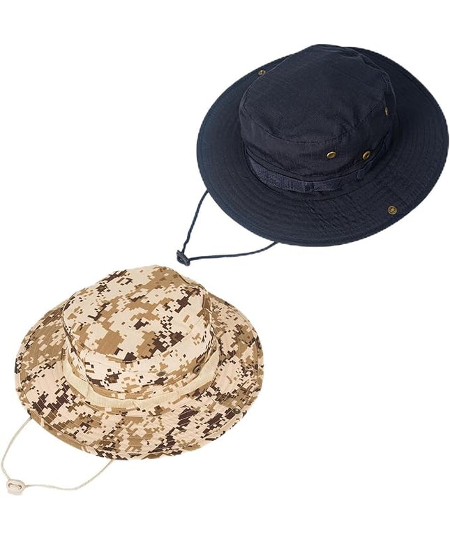 Sun Hats for Men Women Bucket Hat UPF 50+ Boonie Hat Foldable UV Protection Hiking Beach Fishing Summer Safari
