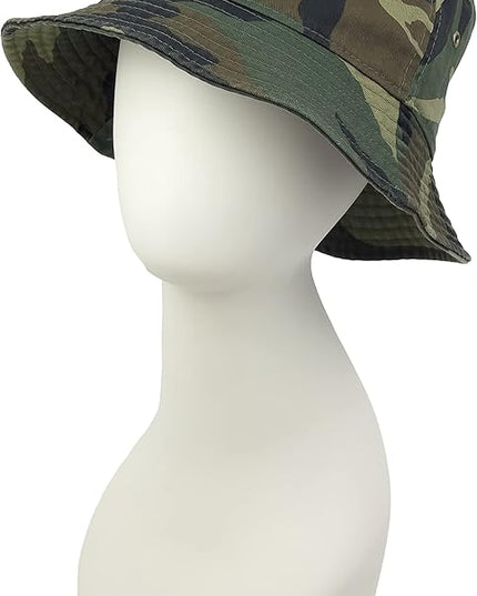 Utmost Bucket Hat 100% Cotton & Denim Lightweight Packable Outdoor Summer Beach Fishing Sun Hat