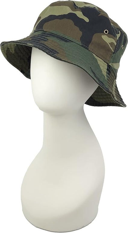 Utmost Bucket Hat 100% Cotton & Denim Lightweight Packable Outdoor Summer Beach Fishing Sun Hat