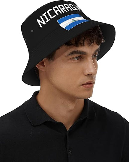 Funny Flag Bucket Hat for Men Women, Fisherman Hats Packable Fashion Sun Cap for Travel Outdoor Beach Boys Girls