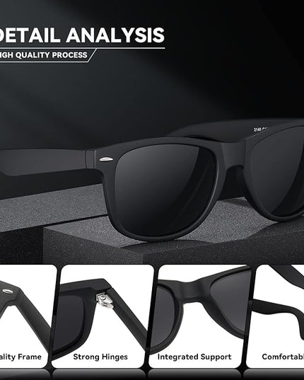 Polarized Sunglasses Womens Men - Sun glasses Fashion Trendy Driving Fishing UV Blocking UV400 Protection