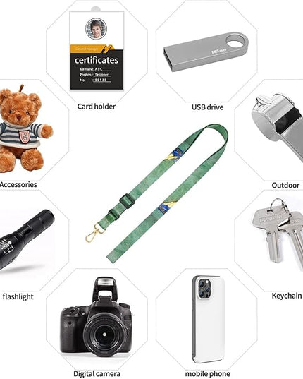 Phone Lanyards, Wrist Lanyards for Keys, Adjustable Shoulder Neck Strap,Universal Crossbody Cell Phone Lanyard for ID Badges,Card Holder, Car Key, and Most Smartphones (Sailboat)
