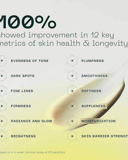 Aramore NAD+ Cell Energizing Skin Care Treatment with Proprietary NAD+ Precursor Complex, Clinically Proven to Target 12 Signs of Aging - 15ml