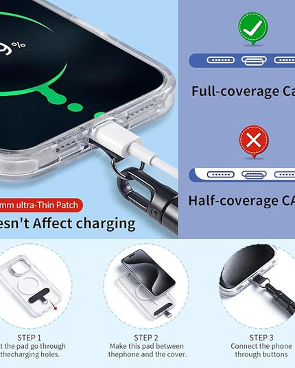 2 Pack Phone Lanyard for Cellphone Case, Phone Wrist Strap for Case, Cellphone Strap Wrist Lanyard for Women and Men