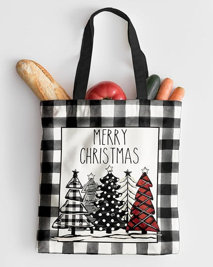 Horaldaily Canvas Tote Bag,Reusable Shoulder Tote Bag for Women Lady Casual Vacation, Shopping, Work, Gym