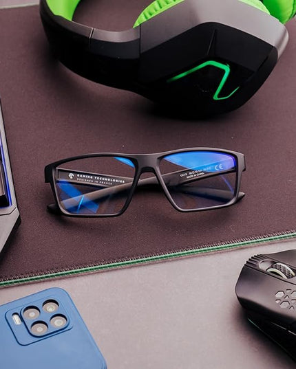 Horus X • Blue Light Glasses Men Women | Blue Light Blocking Glasses for Screen Anti-Fatigue Eye Migraine | Gaming Glasses V3