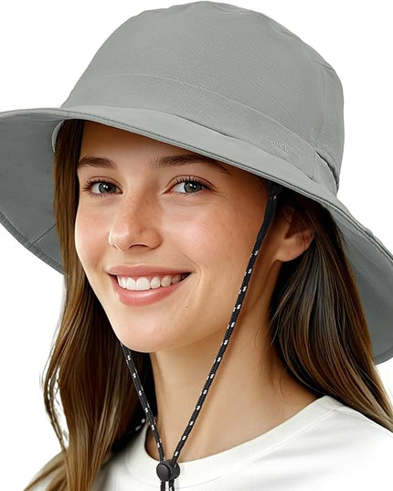 Sukeen Bucket Hat, Waterproof, Skin-Friendly, Shields Neck, Quick-Dry, Breathable, Hat for Fishing, Travel hat