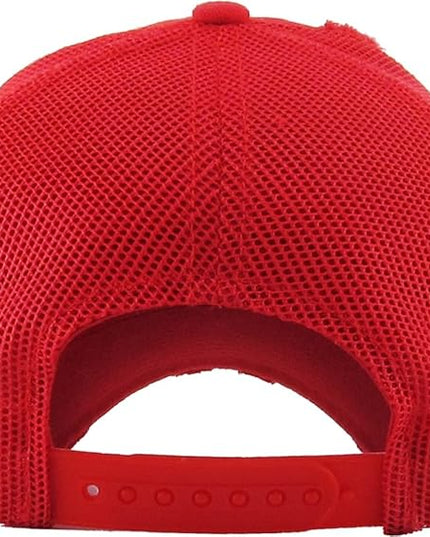 KBETHOS Vintage Washed Distressed Cotton Dad Hat Baseball Cap Adjustable Polo Trucker Unisex Style Headwear
