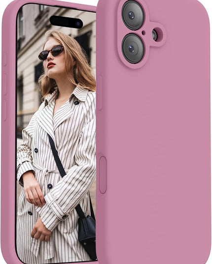 FireNova Magnetic for iPhone 17 Case, Compatible with MagSafe, [Integrated Silicone Camera Control Button] [Camera Protection] Anti-Scratch Microfiber Lining Phone Case, 6.3", Lilac Purple