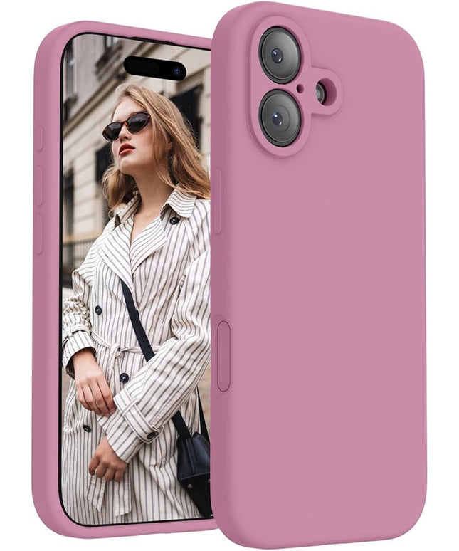 FireNova Magnetic for iPhone 17 Case, Compatible with MagSafe, [Integrated Silicone Camera Control Button] [Camera Protection] Anti-Scratch Microfiber Lining Phone Case, 6.3", Lilac Purple