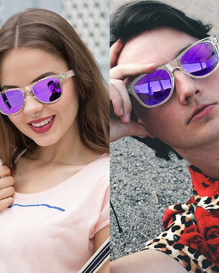 Joopin Square Sunglasses Polarized UV Protection Trendy Designer Sun Glasses Men Women