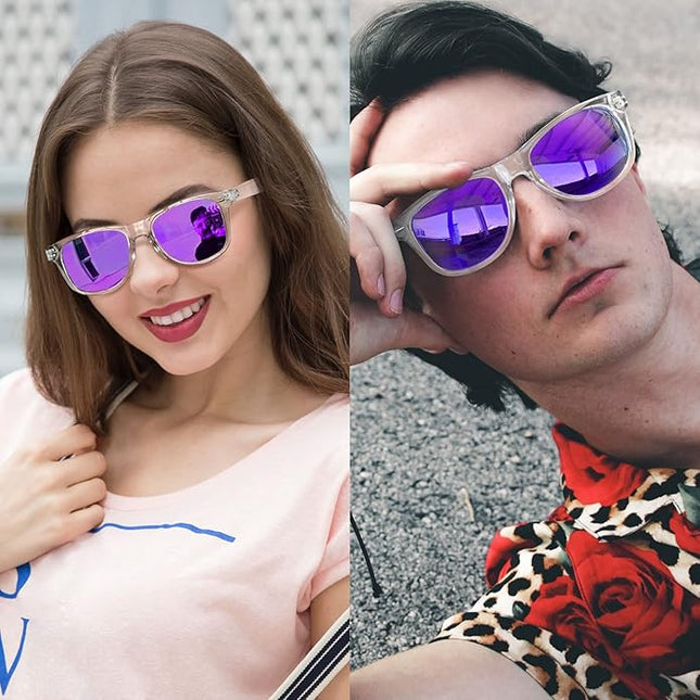 Joopin Square Sunglasses Polarized UV Protection Trendy Designer Sun Glasses Men Women