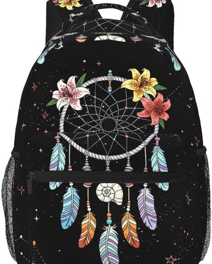 Native American Backpack for Men Women,Casual Travel Hiking Camping Backpacks Lightweight Bookbag