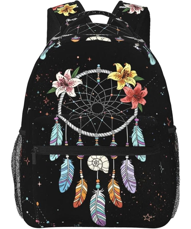 Native American Backpack for Men Women,Casual Travel Hiking Camping Backpacks Lightweight Bookbag