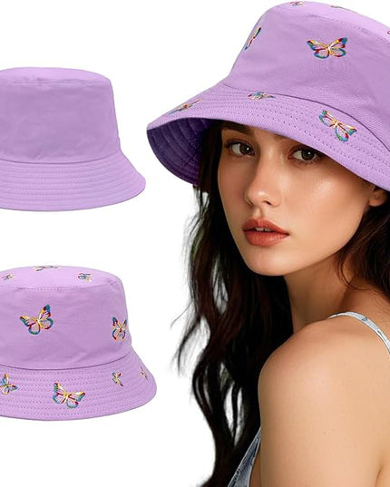 Bucket Hats for Women Man Cute Sun Beach Fisherman Hats