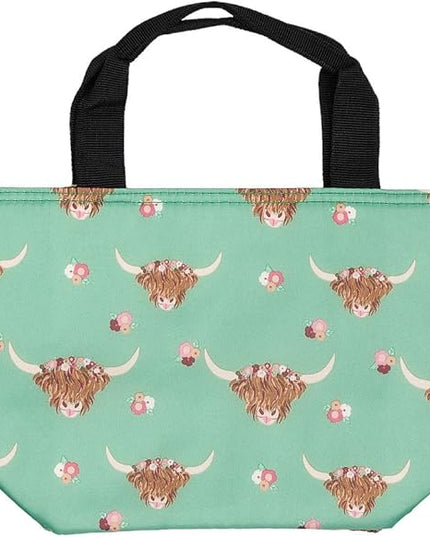 ECO CHIC Insulated Lunch Bag - Waterproof, Reusable Office Lunch Tote Bag for Women & Men - Durable Cooler in Cute Colorful Designs - Ideal for daily lunching