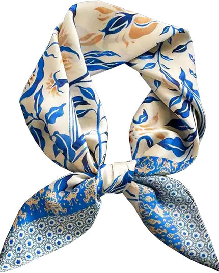 Neck Scarf For Womens Silky Head Scarves Hair Bandanas Square Scarf Fashion Accessories lightweight