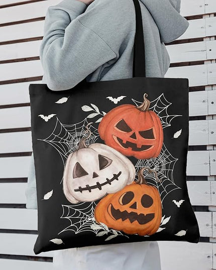 Horaldaily Canvas Tote Bag,Reusable Shoulder Tote Bag for Women Lady Casual Vacation, Shopping, Work, Gym