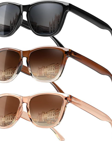 Sunglasses-women Polarized Sunglasses-womens: Trendy Sun Glasses polarized UV400 Protection Fashion Sun glasses