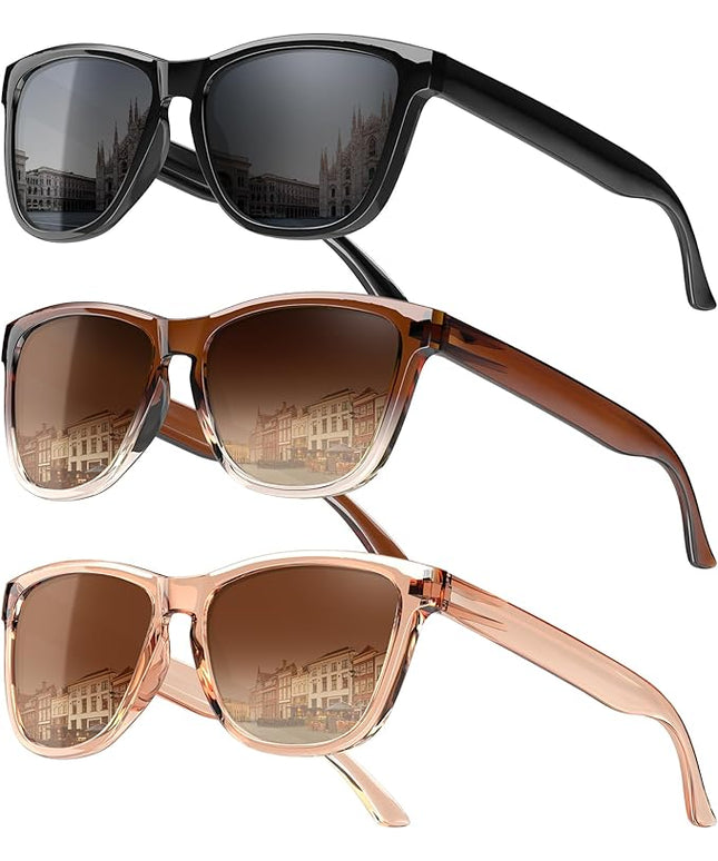 Sunglasses-women Polarized Sunglasses-womens: Trendy Sun Glasses polarized UV400 Protection Fashion Sun glasses