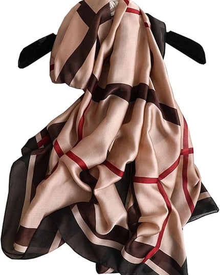 Silk Scarf Mulberry Silk Fashion Scarves Long Lightweight Shawl Wrap …