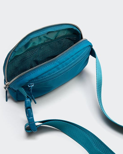 Pander Unisex Belt Bag Fanny Pack for Women with Adjustable Strap, Small Waist Pouch for Workout Running Traveling Hiking