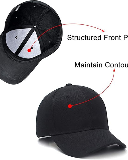 PFFY 2 Packs Baseball Cap Golf Dad Hat for Men and Women