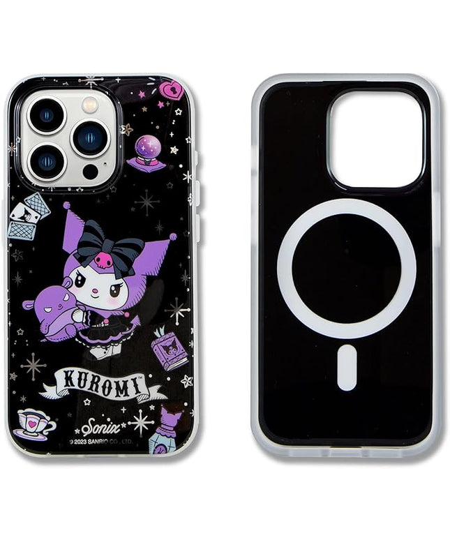 Sonix x Sanrio Phone Case for iPhone 15 Pro | Compatible with MagSafe | 10ft Drop Tested | Kuromi Fortune Teller