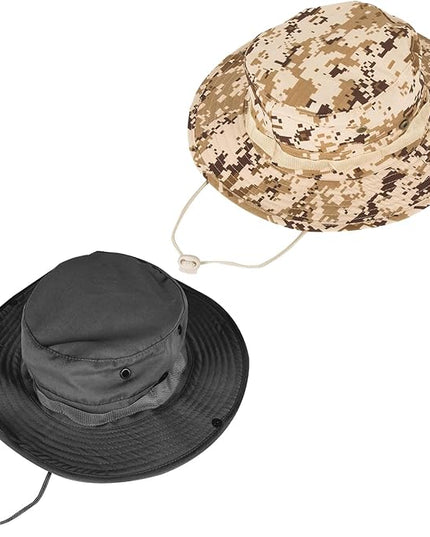 Sun Hats for Men Women Bucket Hat UPF 50+ Boonie Hat Foldable UV Protection Hiking Beach Fishing Summer Safari