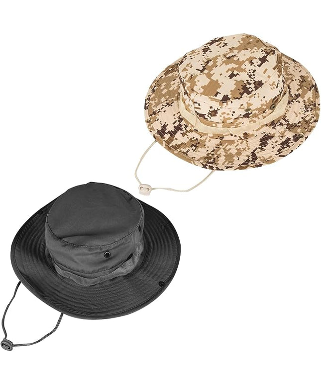 Sun Hats for Men Women Bucket Hat UPF 50+ Boonie Hat Foldable UV Protection Hiking Beach Fishing Summer Safari