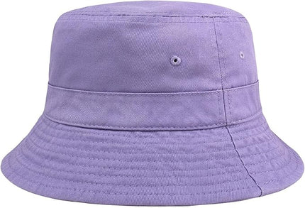 Hot Summer Bucket Hat - Trendy Cotton Sun Hat for Beach, Golf, Fishing - Fun Outdoor Vacation Boonie for Men and Women