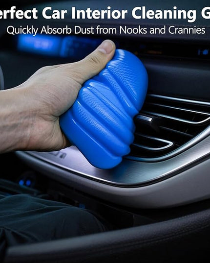 Car Cleaning Gel Car Clean Detailing Putty, Universal Car Interior Cleaner Slime, Car Putty Auto Detailing Tools Accessories, Dust Remover Perfect Cleaning Kit Supplies, Gifts for Men Women-5.6oz