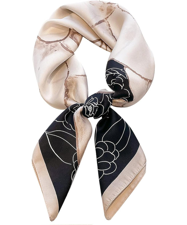 Satin Bandanas Head Scarf For Women Hair Scarves Accessories Lightweight Fashion Wrap Neck Silk Sleeping Headscarf