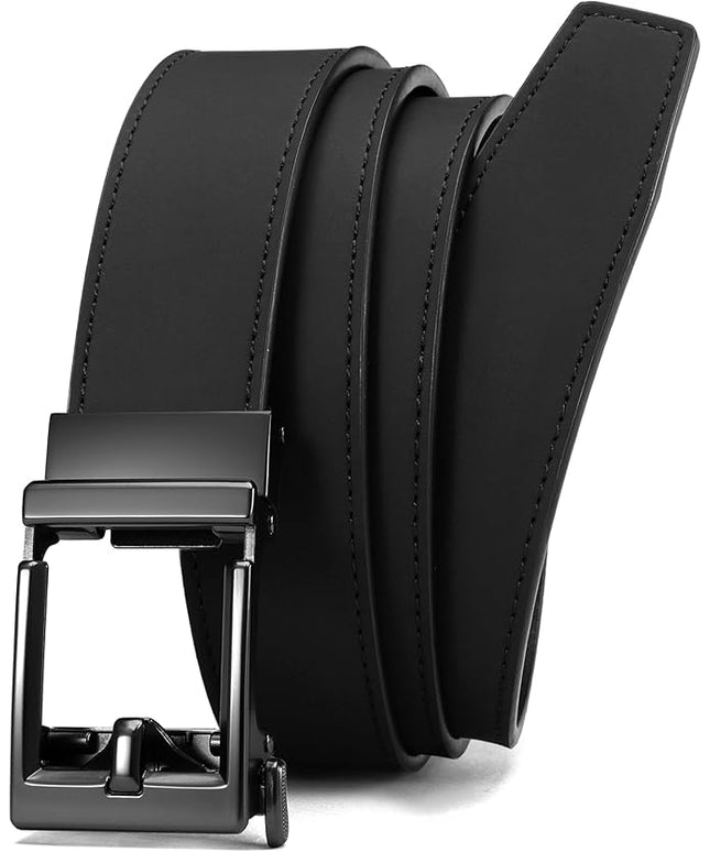 CHAOREN Leather Ratchet Belt Men - Mens Belts Casual Accessories for Every Occasion (35mm)