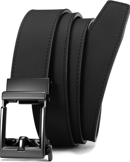 CHAOREN Leather Ratchet Belt Men - Mens Belts Casual Accessories for Every Occasion (35mm)